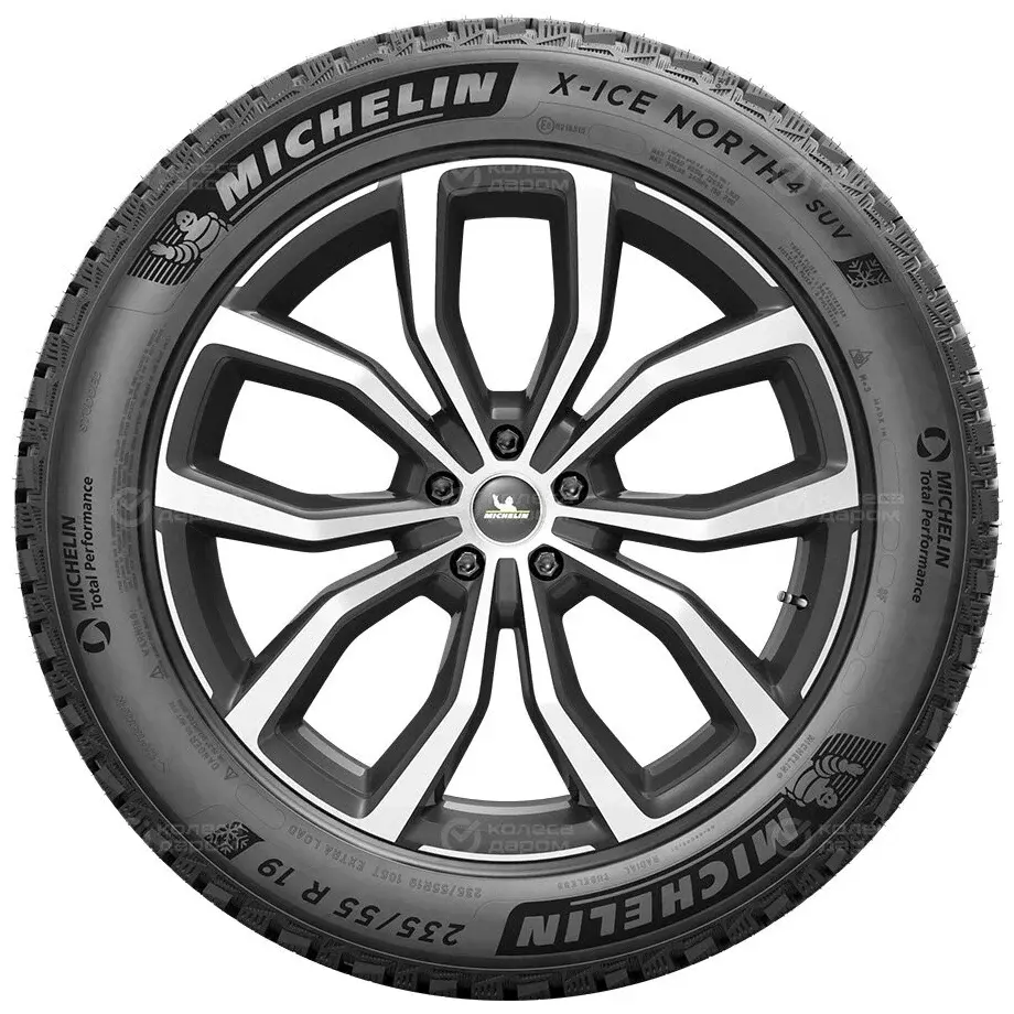 Шина Michelin X-Ice North 4 SUV 107T XL R21 275/40 шипованная