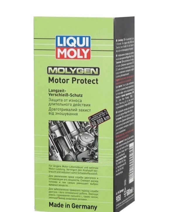 Присадка антифрикционная Liqui Moly Molygen Motor Protect, для долговременной защиты двигателя, 0,5л