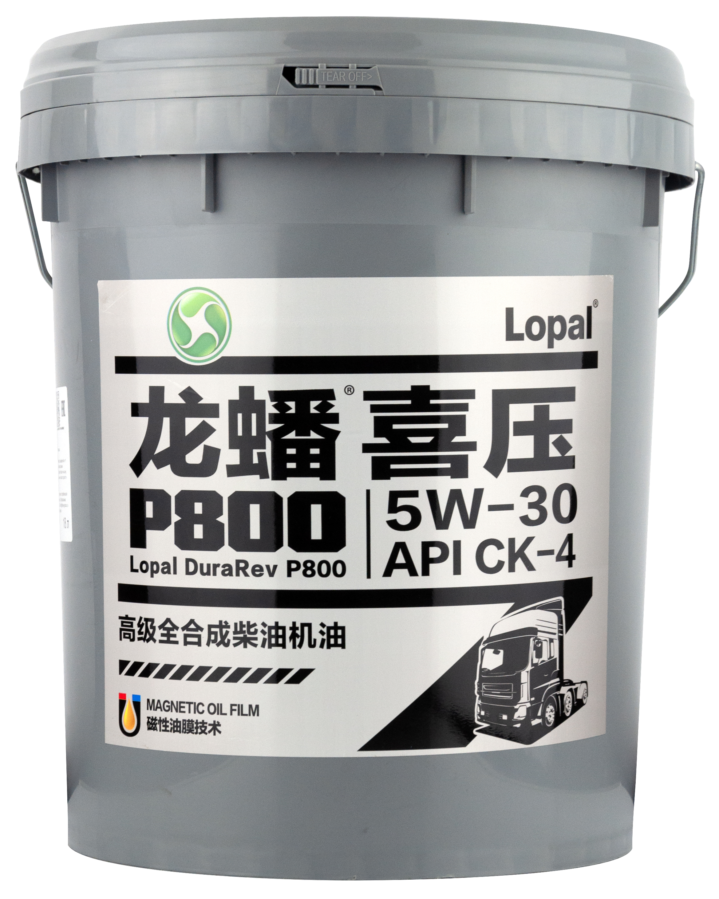 Моторное масло Lopal DuraRev P800 CK-4 5W-30 синтетическое для дизельных авто 18л