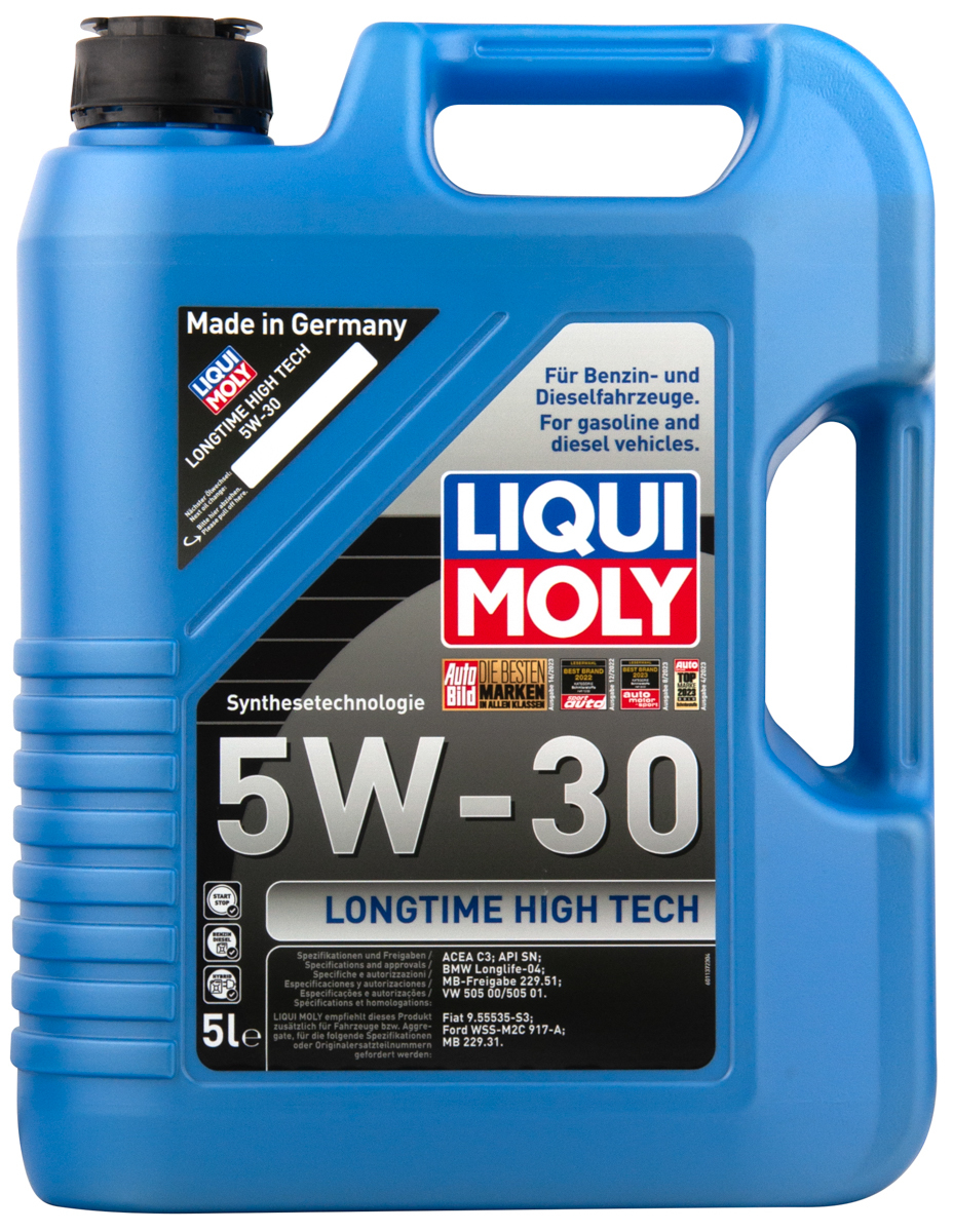 Масло моторное Liqui Moly Longtime High Tech 5W-30 НС-синтетическое, 5л
