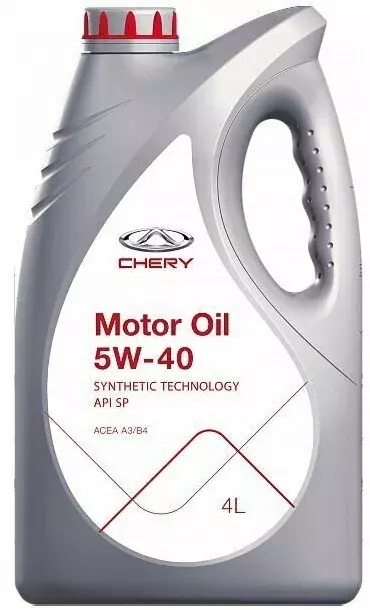 Моторное масло CHERY Motor Oil 5W40 синтетическое 4 л