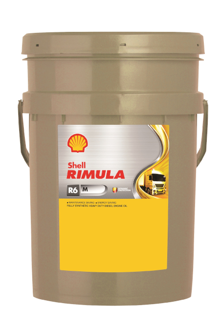 Моторное масло Shell Rimula R6 M 10W40 синтетическое 20л
