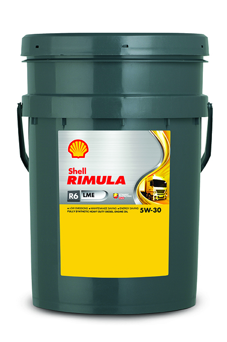 Shell Rimula R6 LME 5W30 Синтетическое дизельное моторное масло