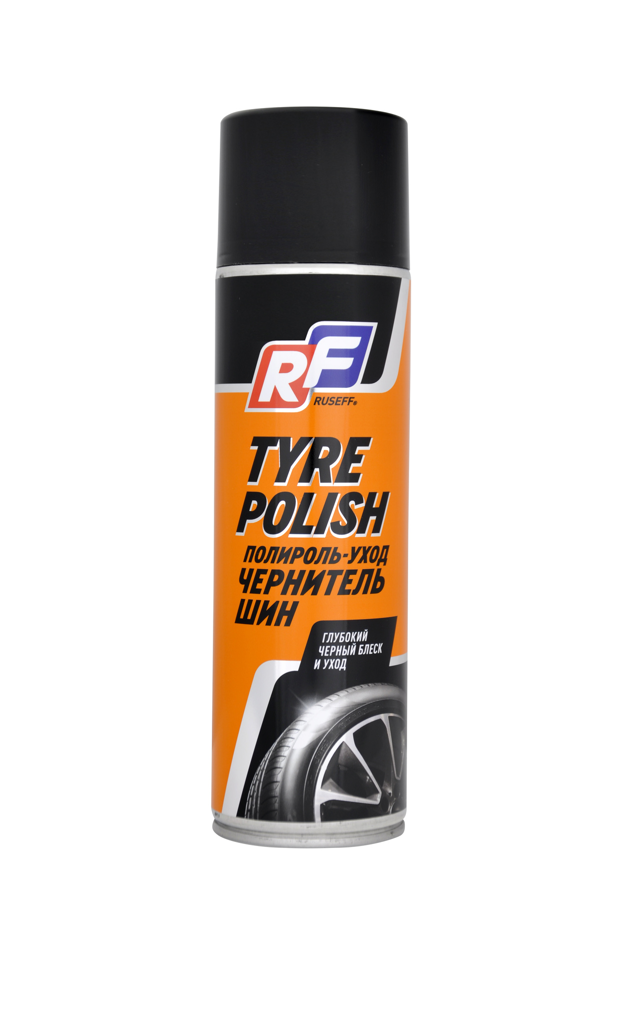 Купить чернитель шин спрей Ruseff Tyre Polish недорого, цена в Москве