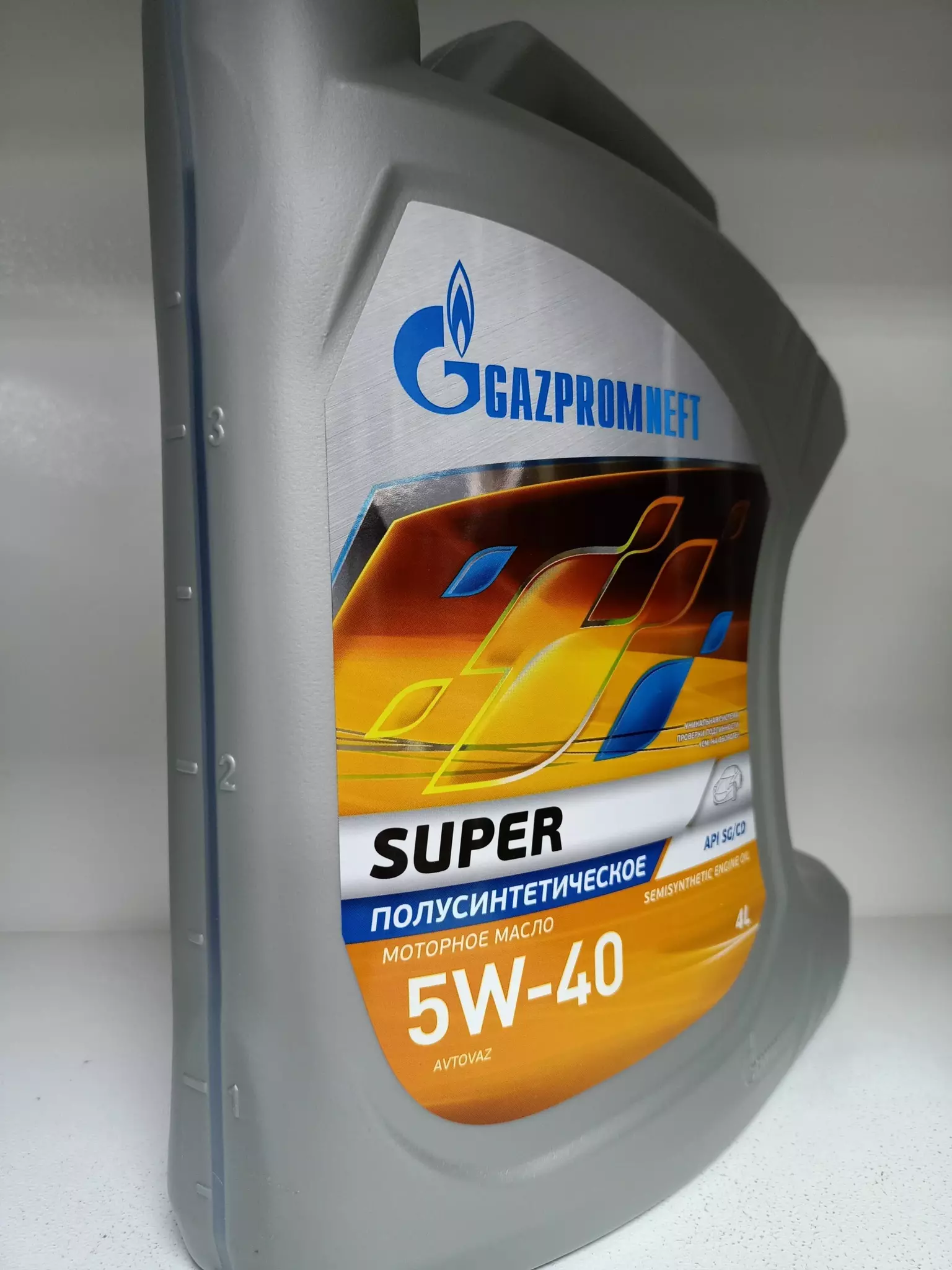 Масло моторное Gazpromneft Super 5W-40 полусинтетическое 4 л