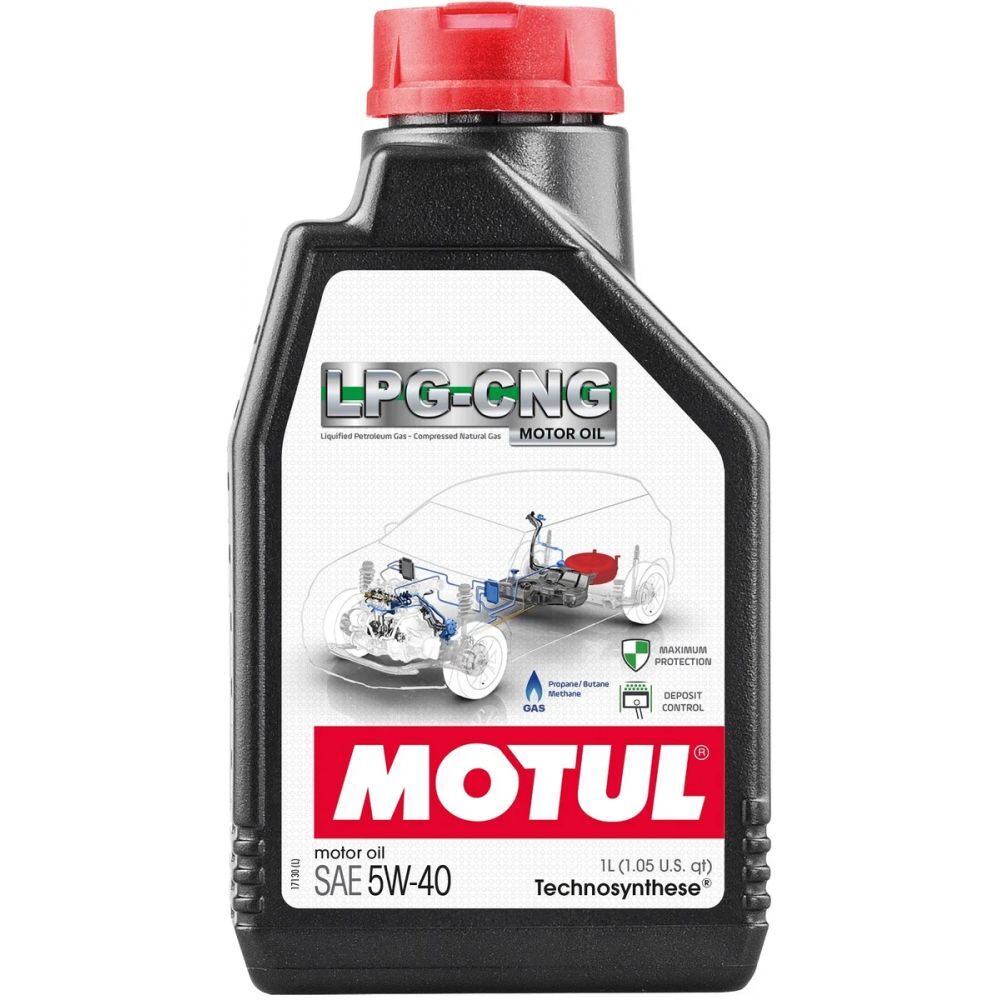 Моторное масло Motul CNG/LPG 5W40 синтетическое 1л