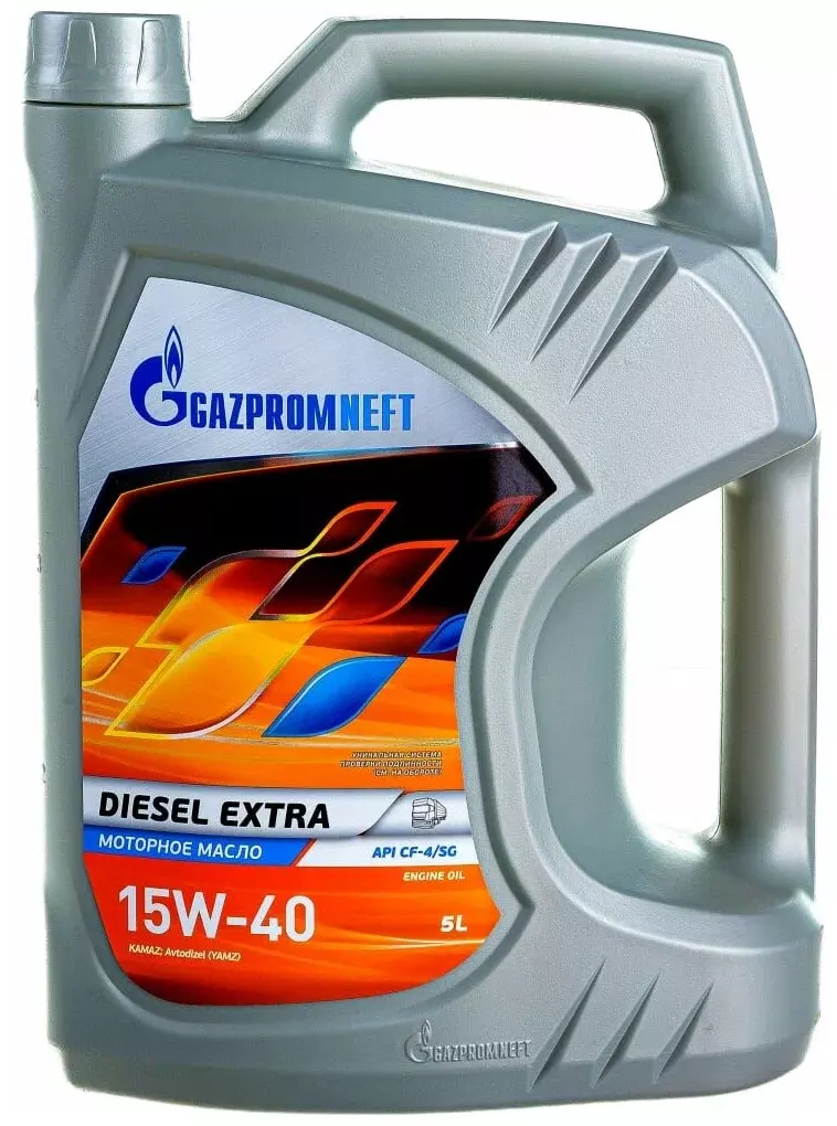 Минеральное моторное масло Газпромнефть Diesel Extra 15W-40, 5 л