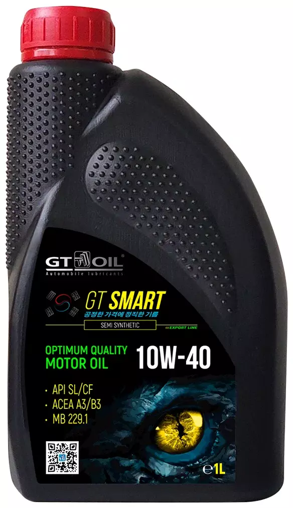 Масло моторное GT OIL Smart 10W-40 полусинтетическое 1 л