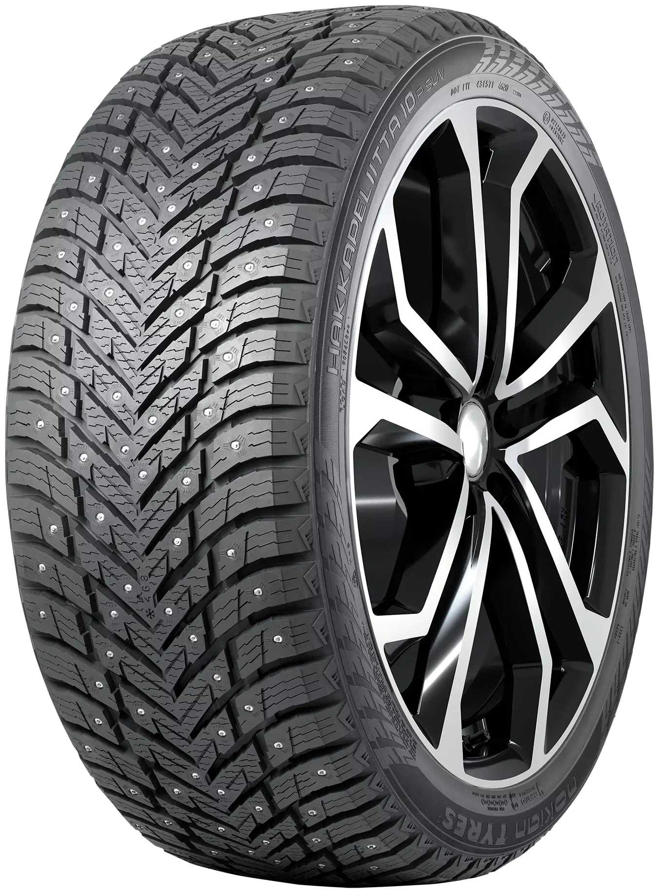 Шина Nokian Tyres Hakkapeliitta 10p SUV 113T XL R21 285/45 шипованная