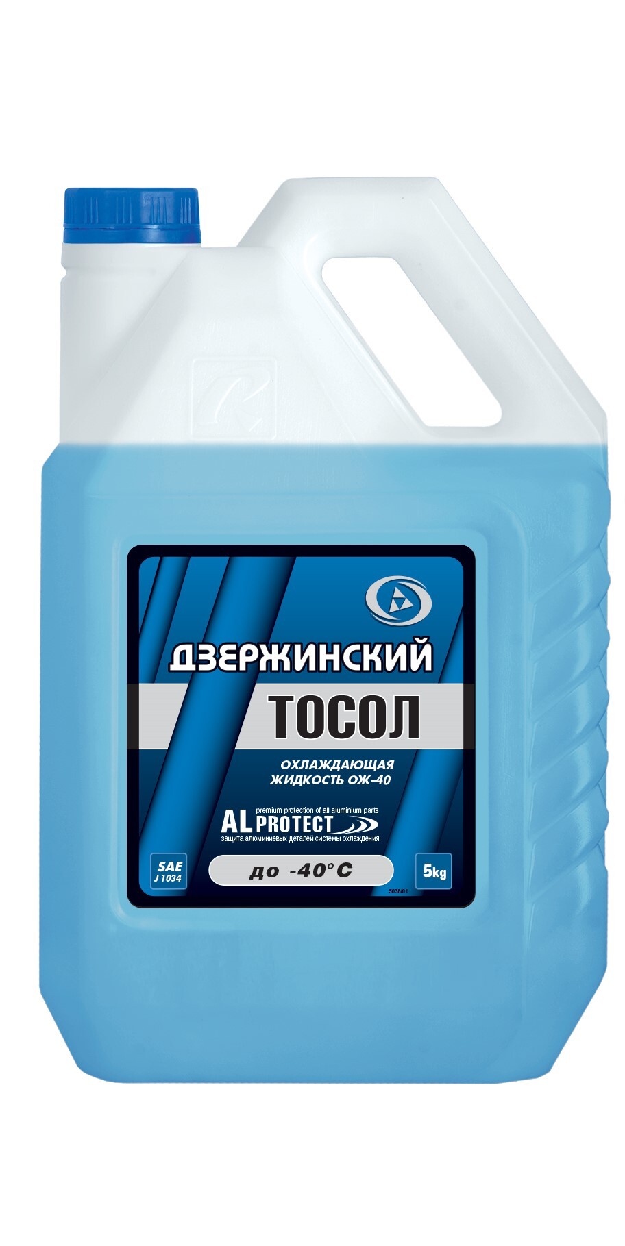 Тосол Дзержинский OILRIGHT ОЖ-40  синий 5л