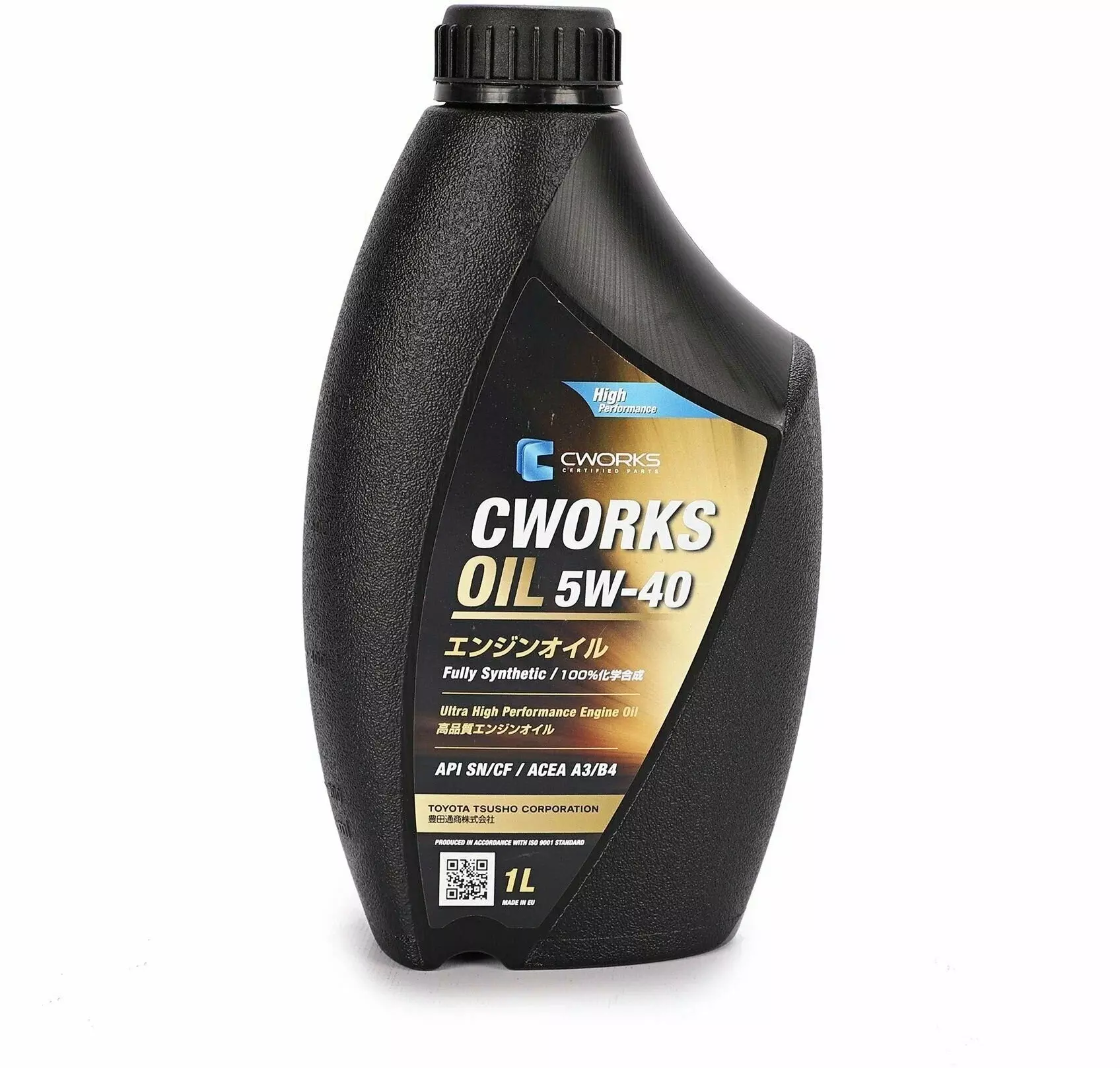 Масло моторное CWORKS OIL 5W-40 синтетическое 1 л
