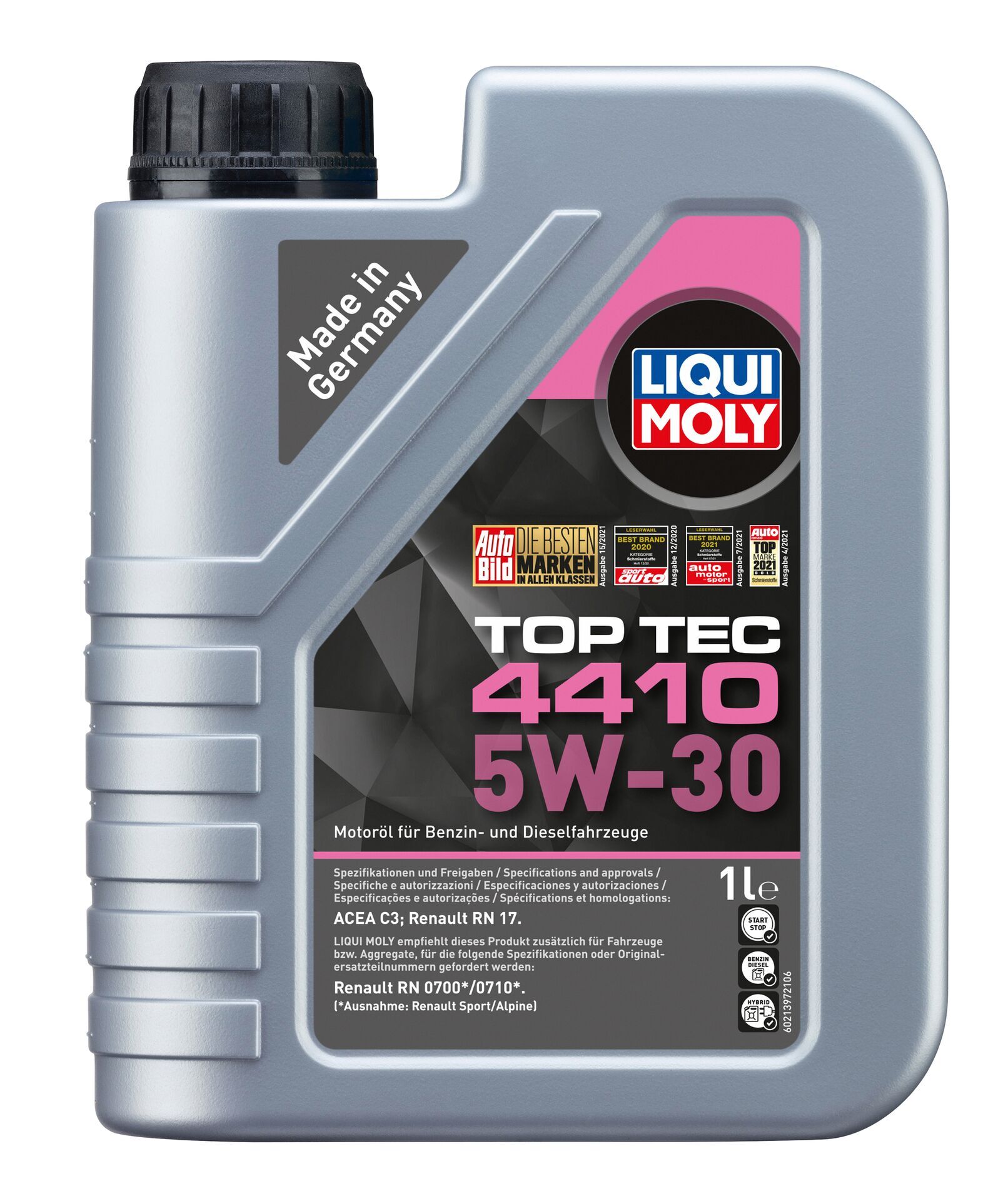 Моторное масло Liqui Moly Top Tec 4410 5W30 hc-синтетическое 1л