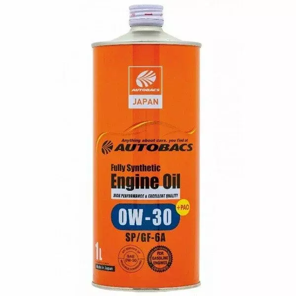 Масло моторное AUTOBACS Engine Oil 0W-30 синтетическое 1 л