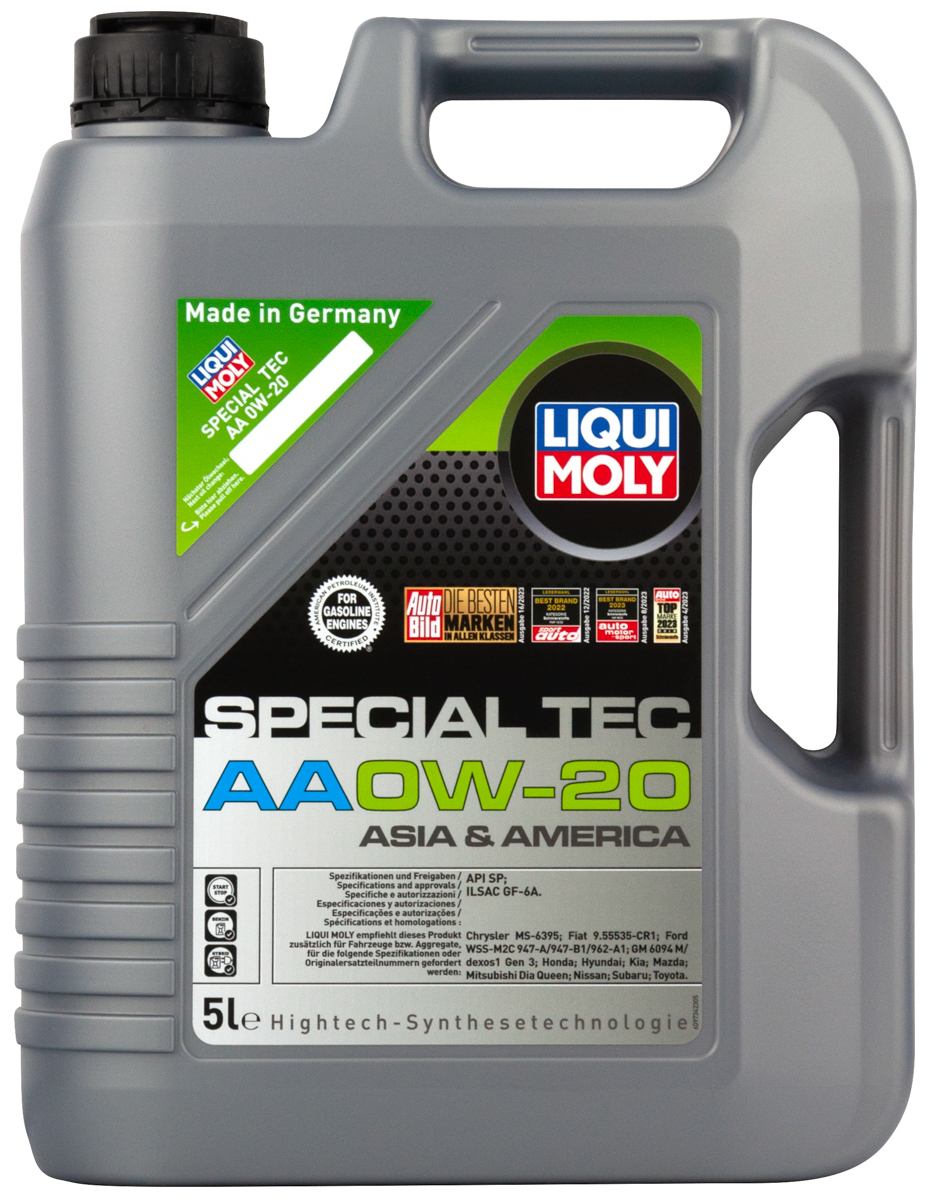 Моторное масло LIQUI MOLY Special Tec AA 0W-20 НС-синтетическое 5л