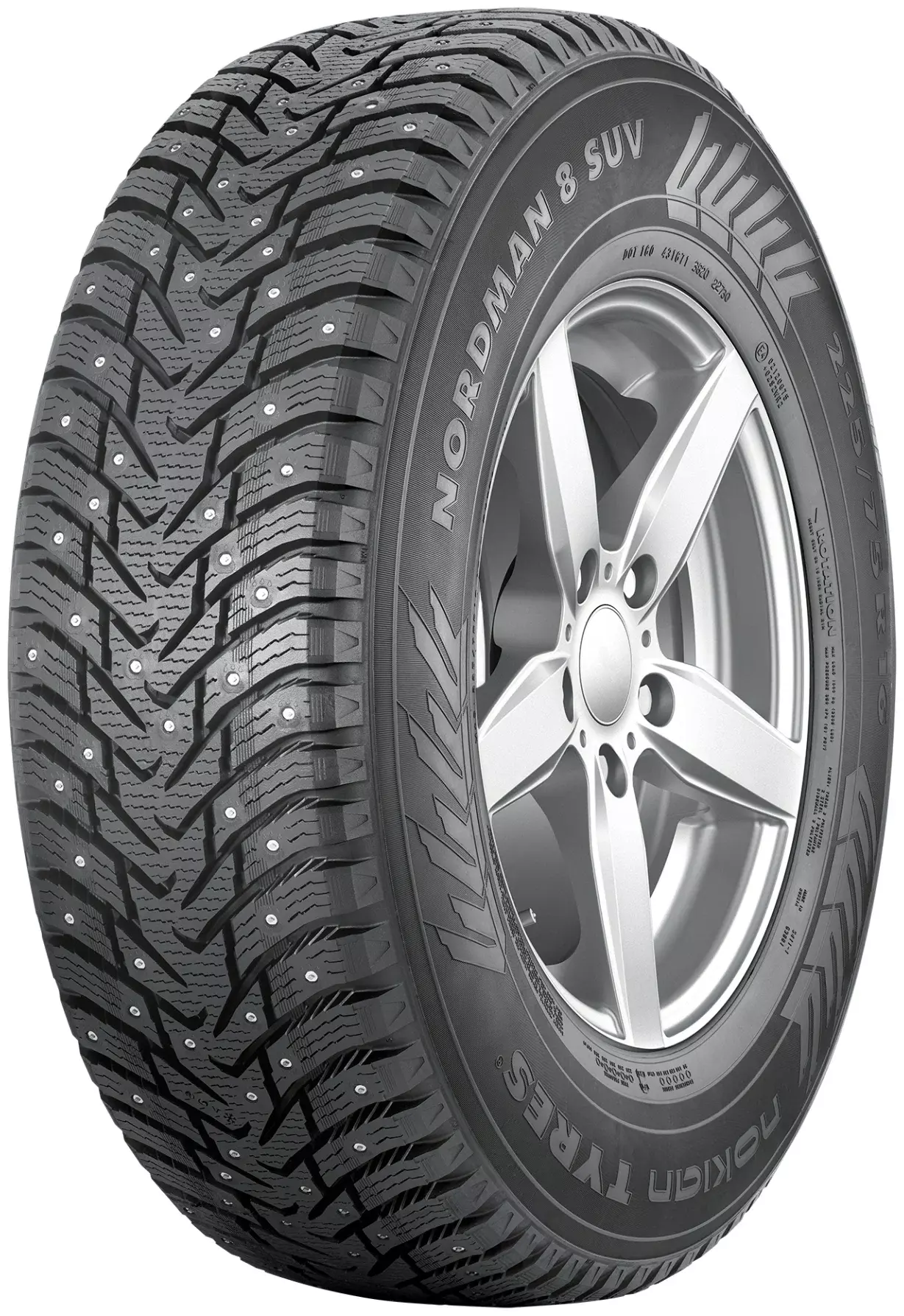 Шина Nokian Tyres Nordman 8 99T XL R16 215/60 шипованная