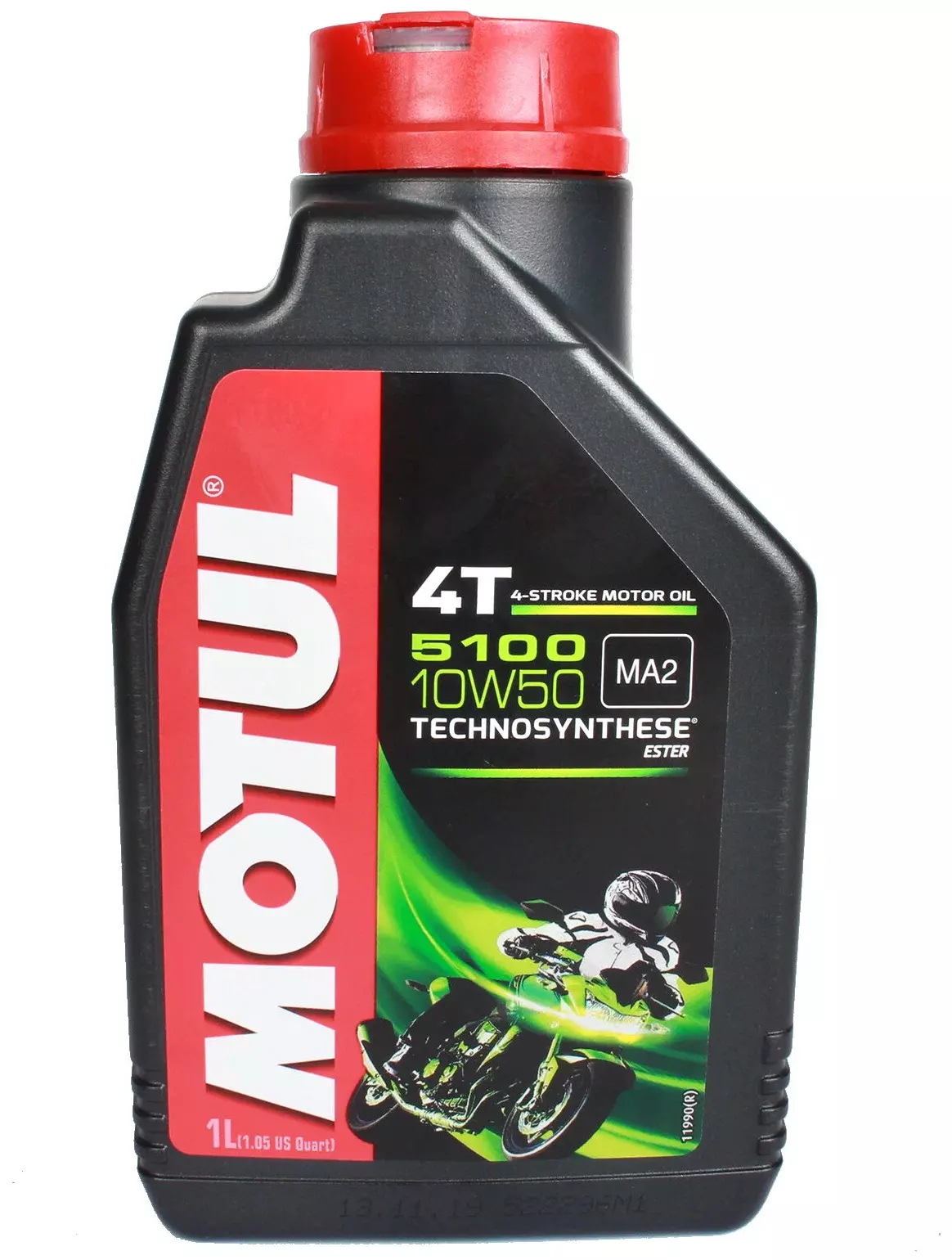 Моторное масло Motul 5100 4T 10W50 для мотоциклов 1л