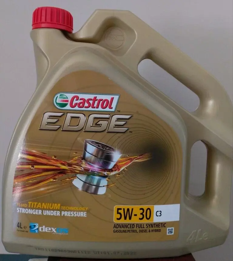 Масло моторное CASTROL EDGE C3 5W-30 синтетическое 4 л