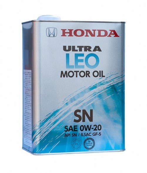 Honda Ultra LEO 0W-20 SN - Синтетическое моторное масло