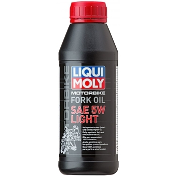 Вилочное масло Liqui Moly Motorbike Fork Oil Light 5W  синтетическое 1л