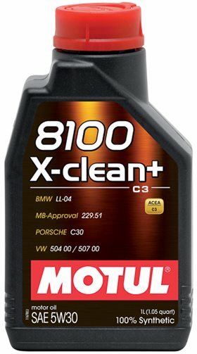 Моторное масло Motul 8100 X-CLEAN+ 5W30 синтетическое 1л