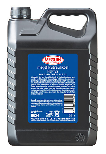 Meguin Hydraulikoel HLP 32 Минеральное гидравлическое масло для оборудования