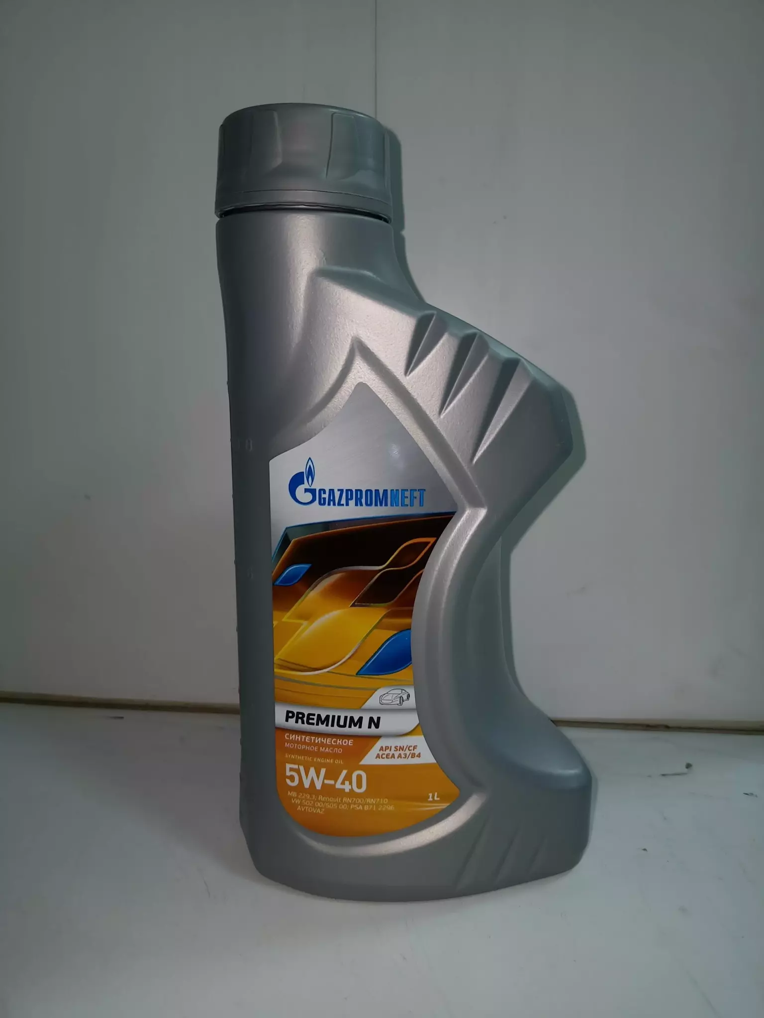 Масло моторное Gazpromneft Premium N 5W-40 синтетическое 1 л