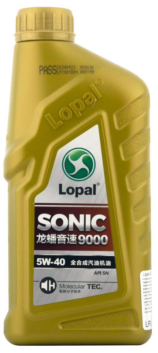 Моторное масло Lopal SONIC 9000 SN 5W-40 синтетическое 1л
