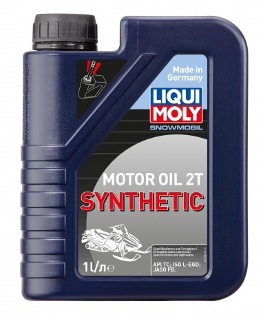 Масло моторное Liqui Moly Snowmobil Motoroil 2T Synthetic синтетическое 1л