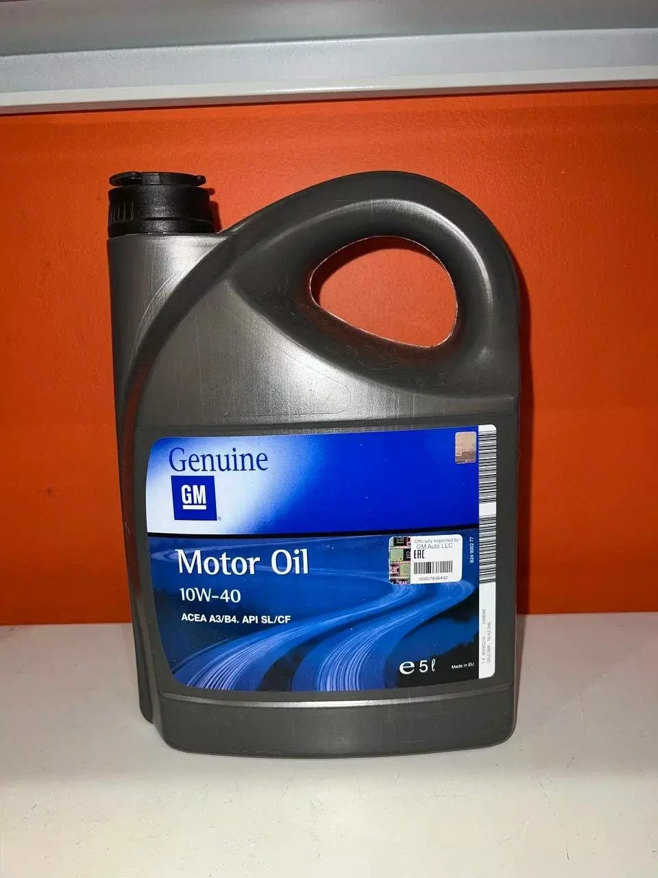 Масло моторное GM Motor Oil 10W-40 полусинтетическое 5 л