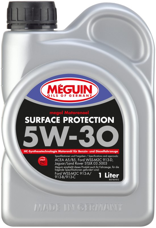 Megol Motorenoel Surface Protection 5W30 HC- синтетическое моторное масло 1л 3193