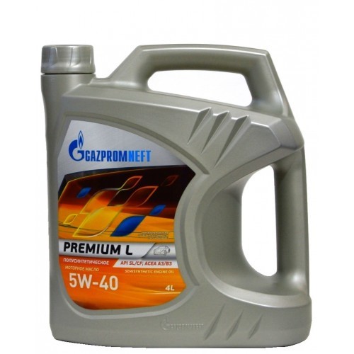 Gazpromneft Premium L 5W40 Полусинтетическое моторное масло