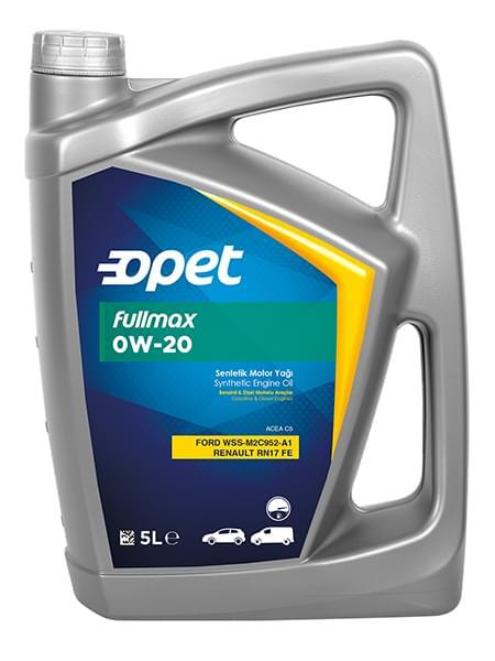 Моторное масло Opet Fullmax 0W20 синтетическое 5л