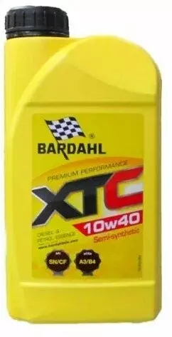 Масло моторное Bardahl XTC 10W-40 A3/B4 полусинтетическое 1 л