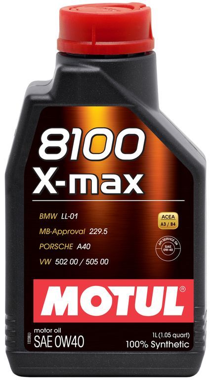 Motul 8100 X-max 0W40 Синтетическое моторное масло
