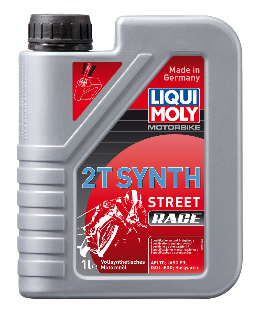 Liqui Moly Motorbike 2T Synth Street Race Синтетическое моторное масло для 2-тактных мотоциклов