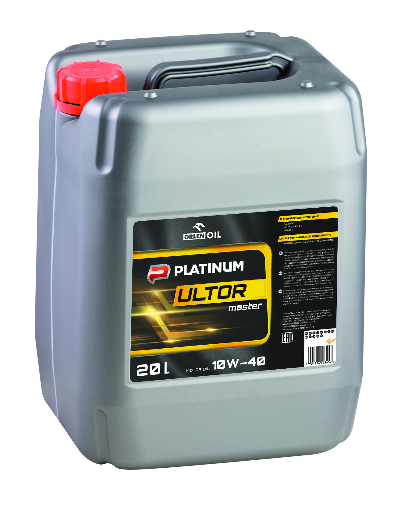 OrlenOil Platinum Ultor Master 10W40 Моторное масло для грузовых автомобилей