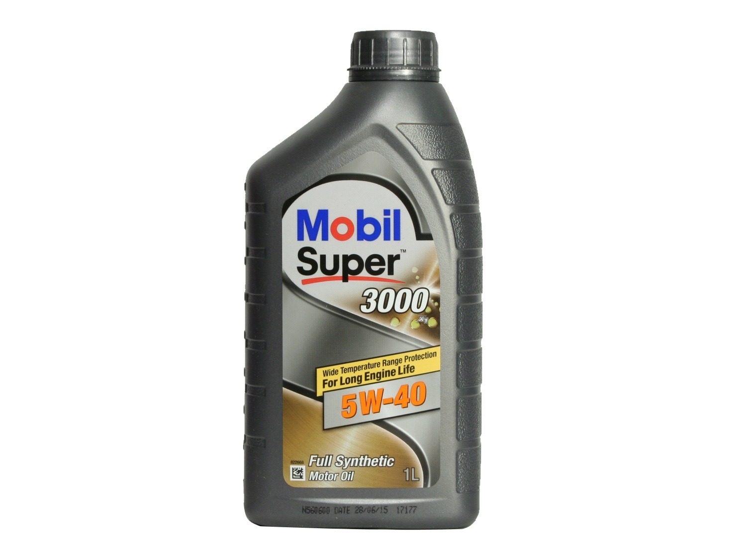 Моторное масло Mobil Super 3000 X1 5W40 синтетическое 1л