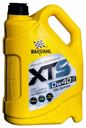 Синтетическое моторное масло Bardahl XTS 0W-40, 5 л