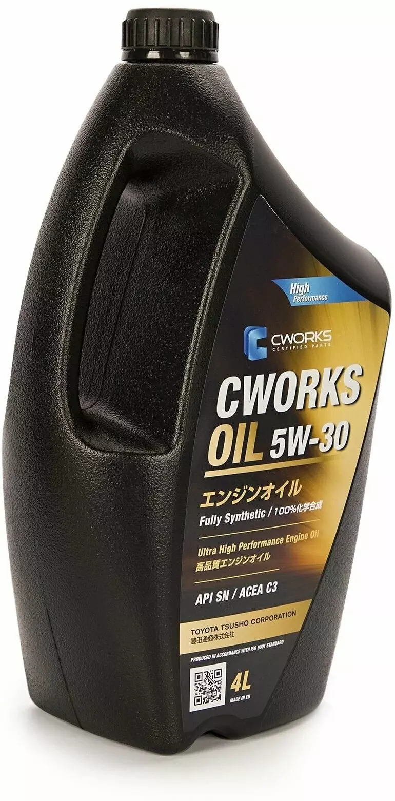 Полусинтетическое моторное масло CWORKS 5W-30 C3, 4 л