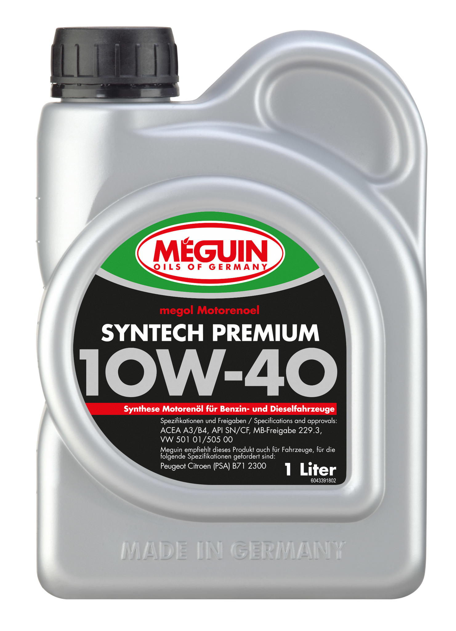 Megol Motorenoel Syntech Premium 10W40 Полусинтетическое моторное масло