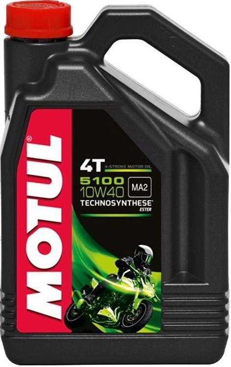 Motul 5100 10W40 4T Полусинтетическое моторное масло для мотоциклов