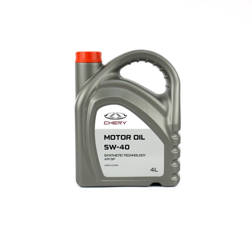 Моторное масло CHERY Motor Oil 5W40 синтетическое 4л