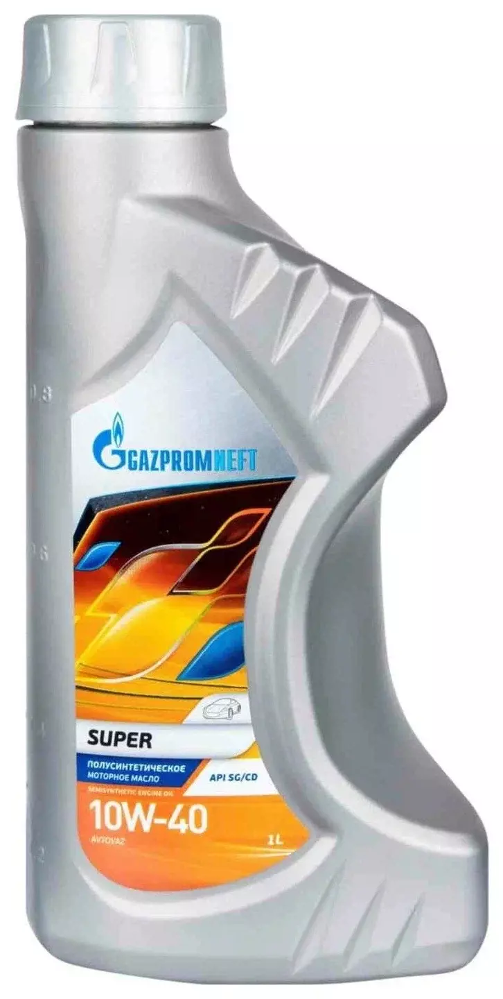 Синтетическое моторное масло Газпромнефть Super 10W-40, 1 л, 0.9 кг