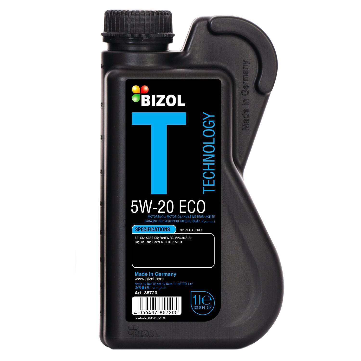 Моторное масло BIZOL НС Technology 5W-20 SN C5 1л