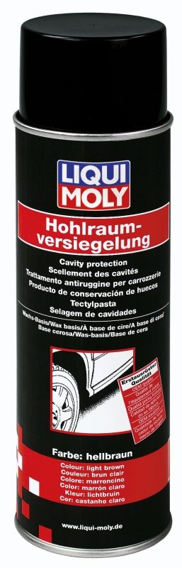 Liqui Moly Hohlraum Versiegelung Spray hellbraun  Антикор для пустот кузова воск (светло-желтый)
