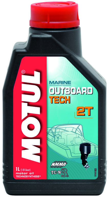 Motul Outboard Tech 2T  - Полусинтетическое масло для 2Т лодочных моторов