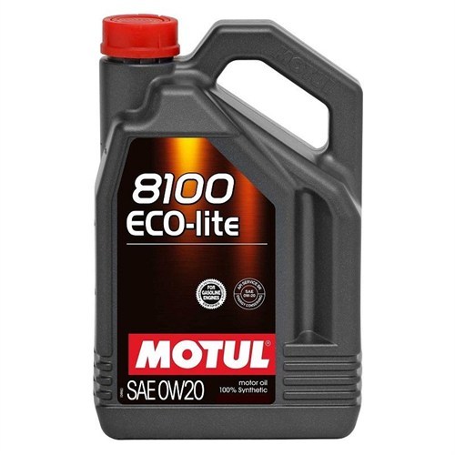 Синтетическое моторное масло Motul 8100 Eco-lite 0W20, 5 л