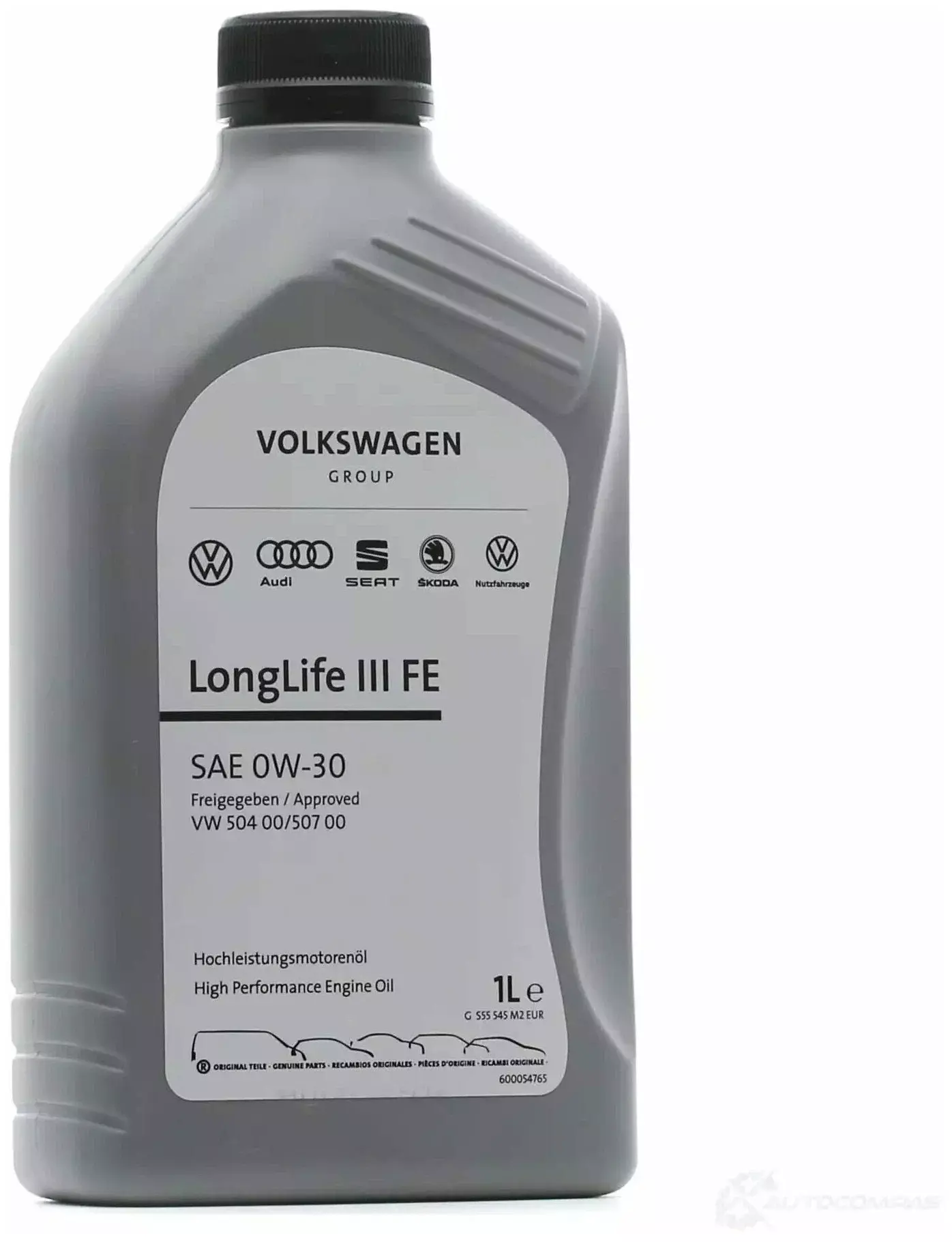 Моторное масло VW Group Longlife II 0W-30 1л
