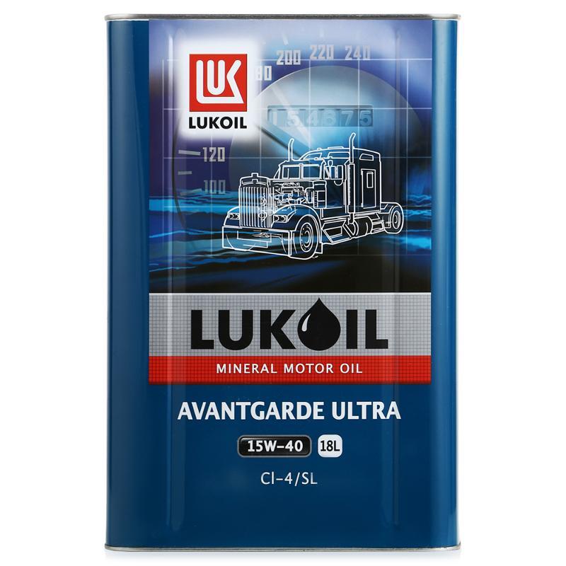 Лукойл Авангард Ультра 15W-40 CI-4/SL - Минеральное моторное масло
