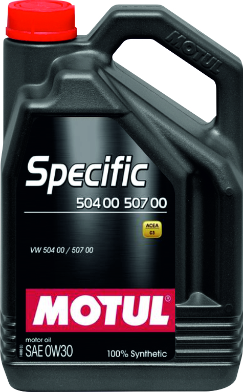 Синтетическое моторное масло Motul Specific 504 00 507 00 0W-30, 5 л